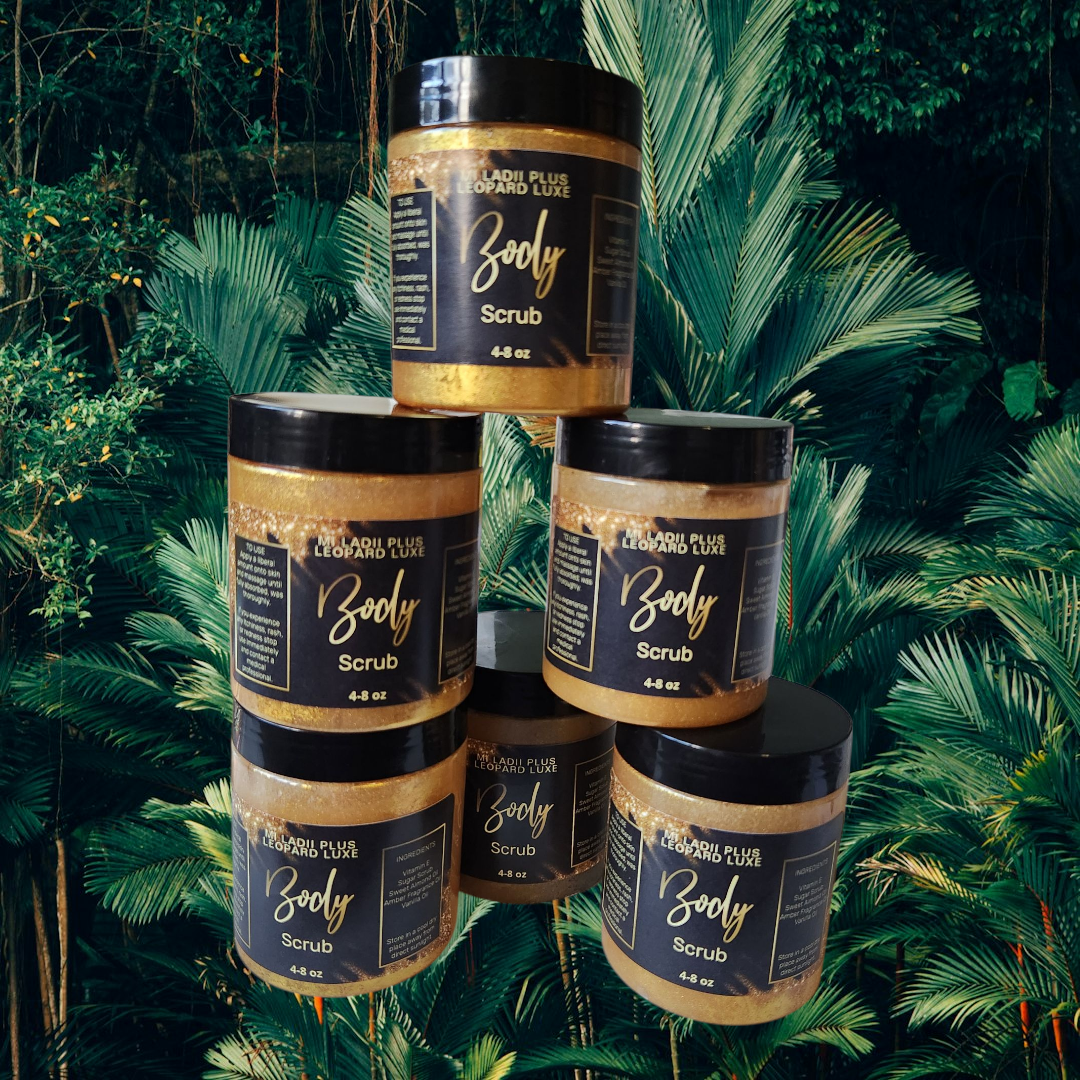 Leopard Luxe Body Scrub