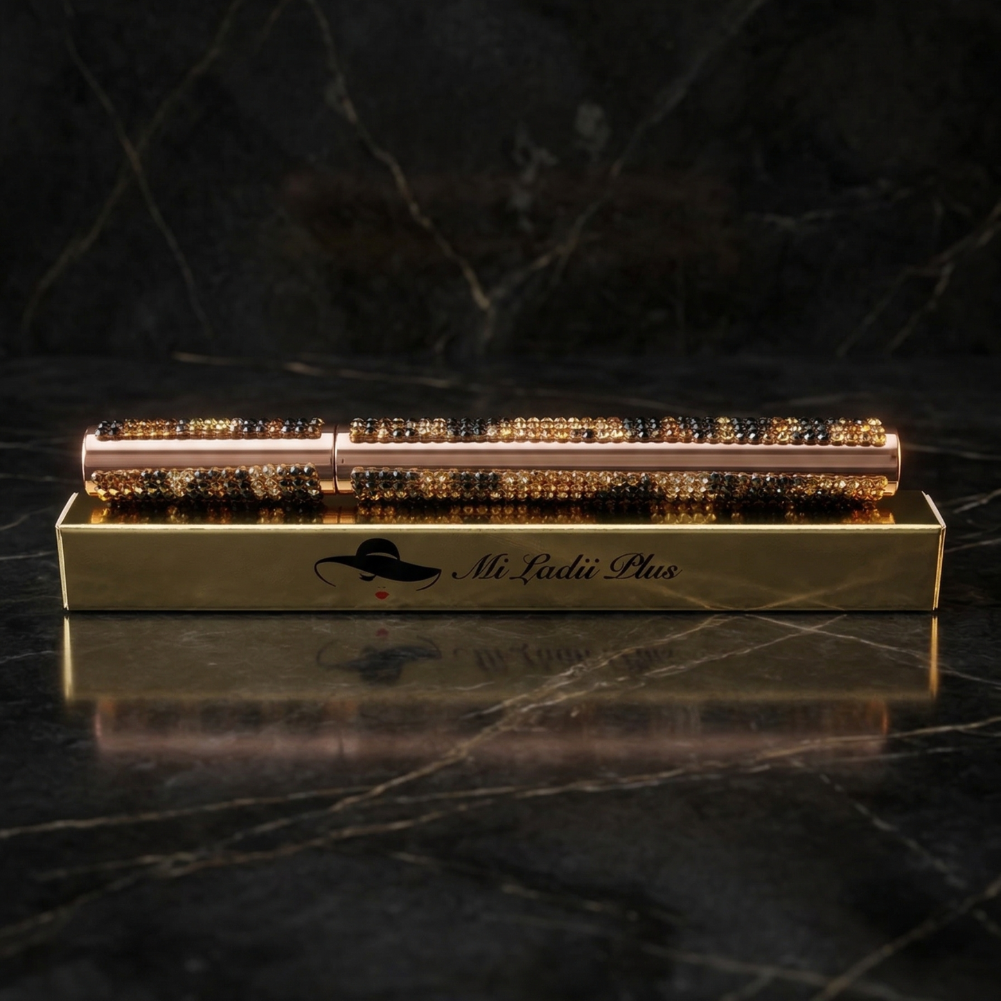 Leopard Lock Lash Pen